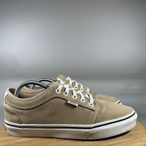 Vans Men's Tan Canvas Sneakers